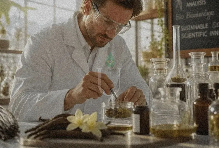 Biotecnologia e Baunilhas na Perfumaria