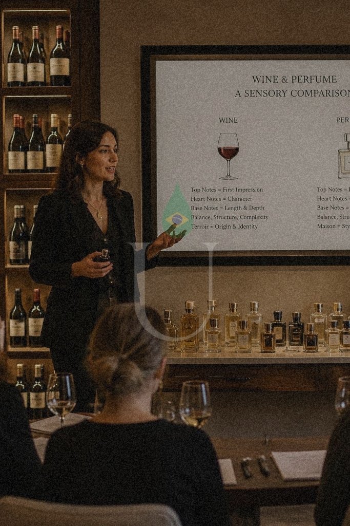 palestra _ similaridade entre vinhos e perfumes